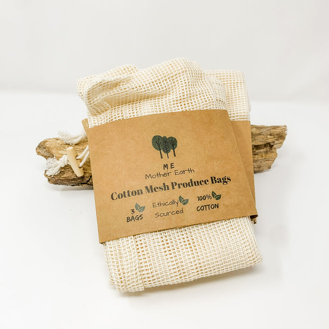 Organic Cotton Produce Bag Set